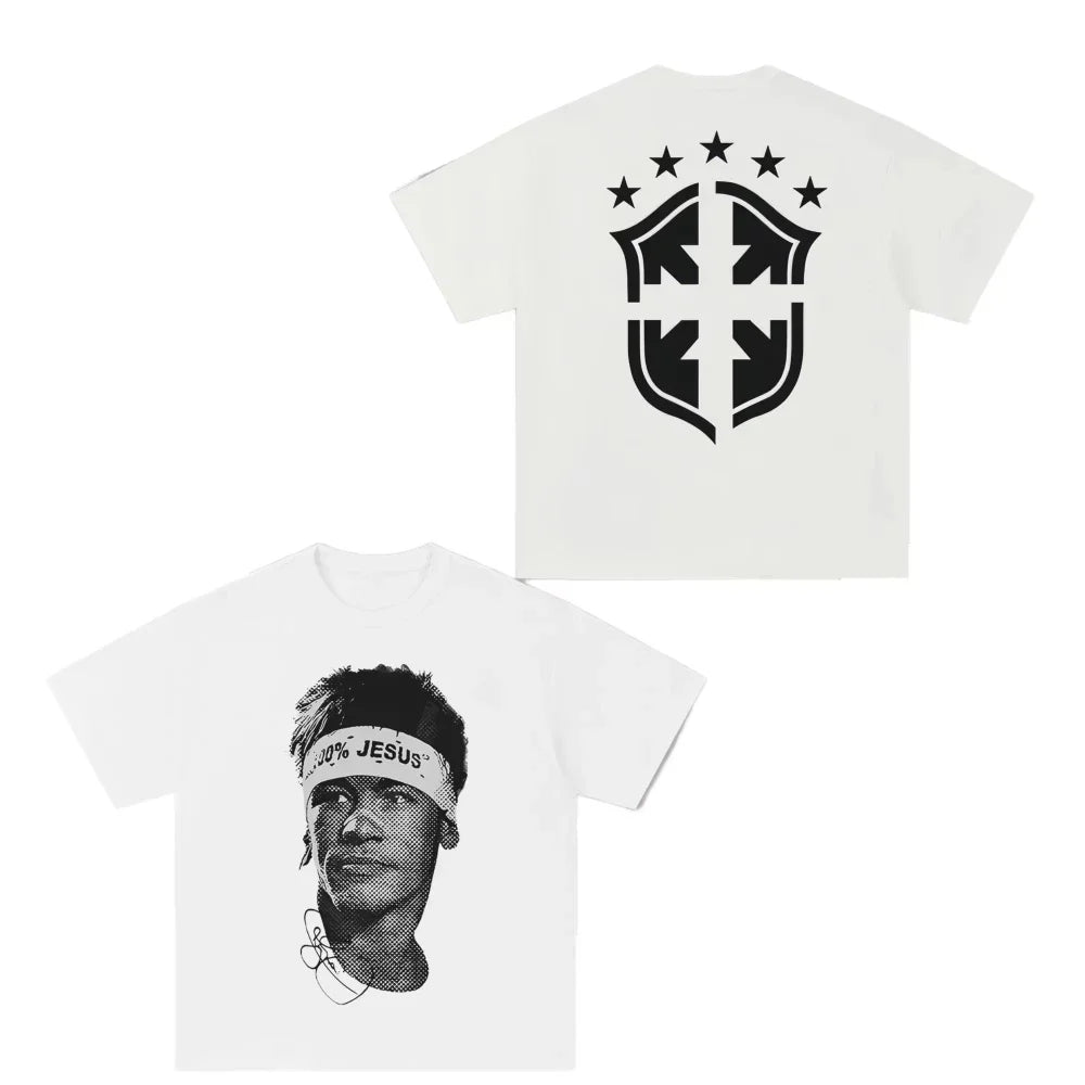 T-Shirt Neymar - Brésil 100%JESUS